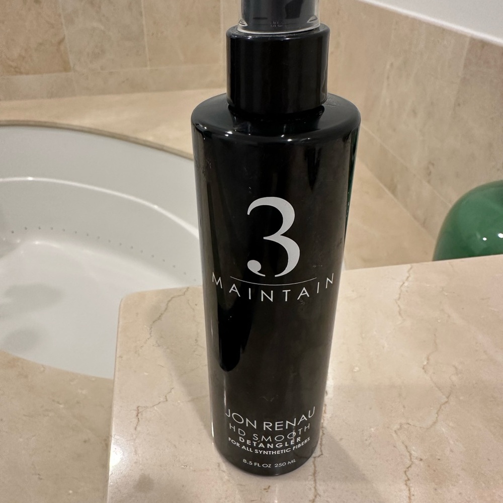 Jon Renau HD Smooth Detangler for Synthetic Hair - Black
